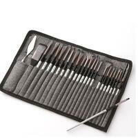 Без бренда «Коробка 50 шт.: Набор кистей для рисования в чехле, премиум набор (23 нейлоновых кисти, 1 мастихин)» в Брянске в интернет-магазине Без бренда «Коробка 50 шт.: Набор кистей для рисования в чехле, премиум набор (23 нейлоновых кисти, 1 мастихин)» в Брянске