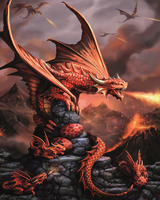 Без бренда «Коробка 20 шт: Дракон на скале» в Брянске 