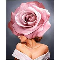 Без бренда «Девушка с розовой розой на голове» в Брянске 