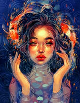 Без бренда «Девушка и карпы кои» в Брянске 