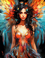 Без бренда «Девушка в ярком костюме в стиле фэнтези» в Брянске в интернет-магазине Без бренда «Девушка в ярком костюме в стиле фэнтези» в Брянске