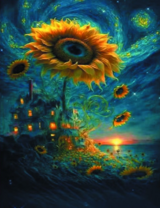 Без бренда «Фэнтези сюжет с подсолнухом» в Брянске 