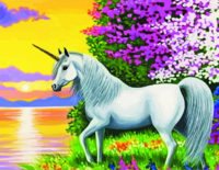 Без бренда «Белый единорог на фоне заката» в Брянске 