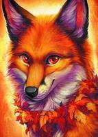 Без бренда «Хитрая лиса с осенним венком» в Брянске 